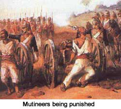 Mutineers being punished